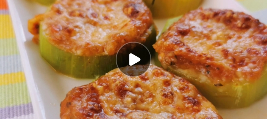 CALABACINES GRATINADOS