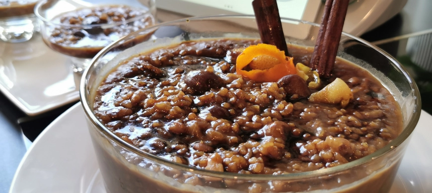 COMPARTIENDO MIS MOMENTOS COOKIDOO: ARROZ DULCE CON CASTAÑAS