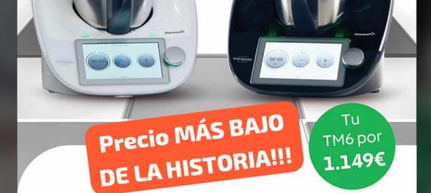 THERMOMIX BLANCO O NEGRO PRECIO IRRESISTIBLE!!