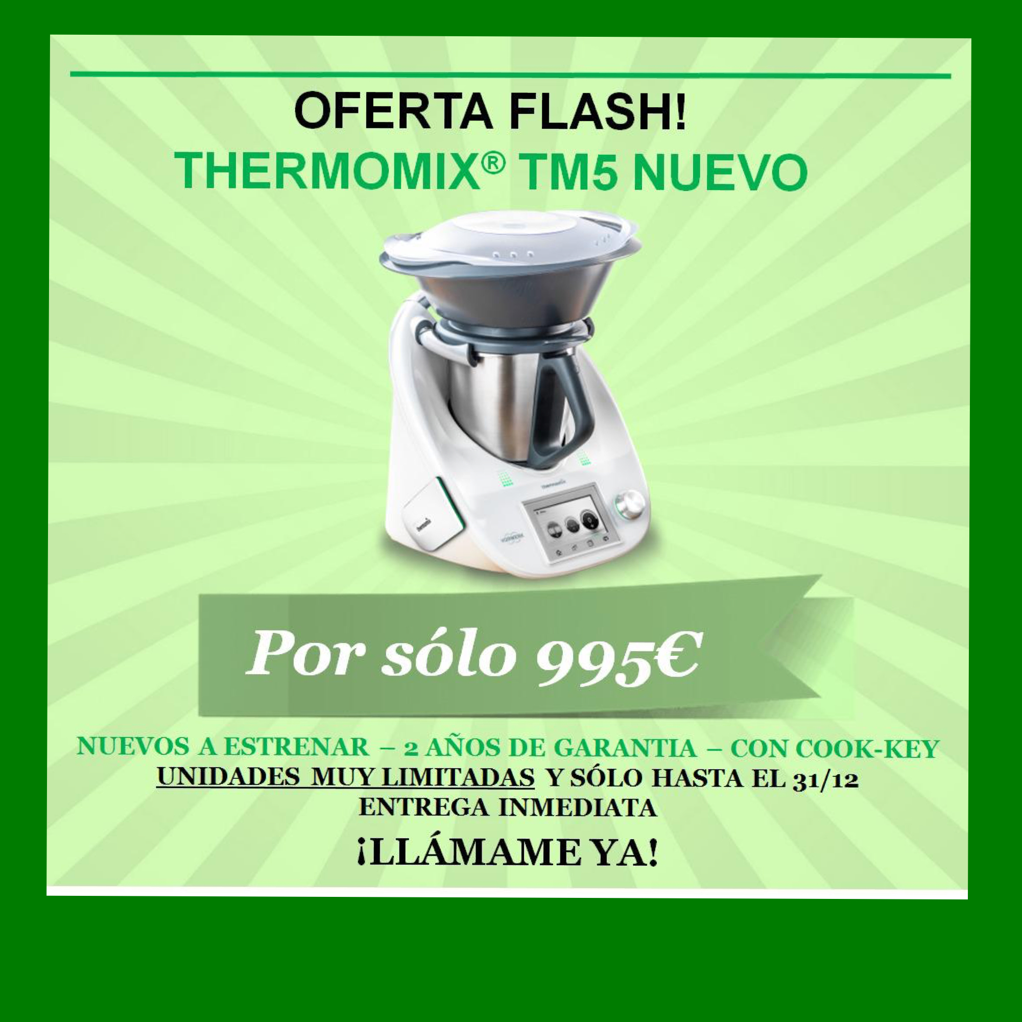 acantilado Itaca viva OFERTA EXPRES Thermomix® TM5 NUEVOS - Noticias Blog - Blog de MªVICTORIA  FERNANDEZ OLMO de Thermomix® Granada