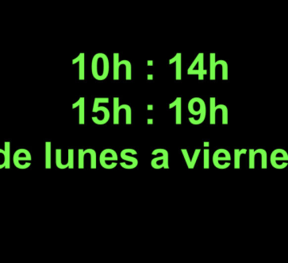 NUEVO HORARIO DELEGACIÓN Thermomix® GRANADA Octubre 2020
