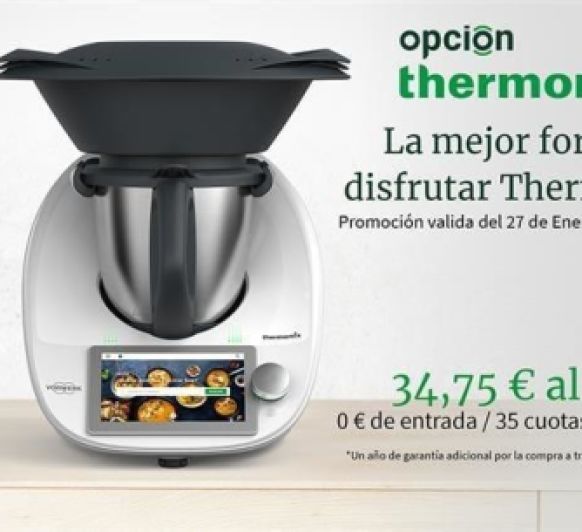 Thermomix® TM6: SIN PAGAR O CUOTA DE 34,75€