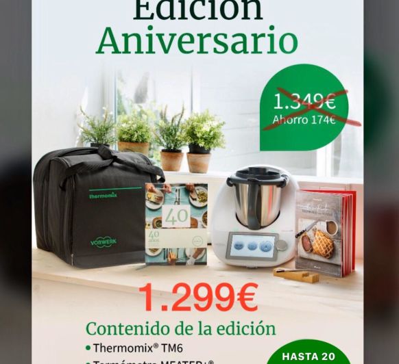 OFERTON!!!!! 40 años con Thermomix® , Edición aniversario!!!!!