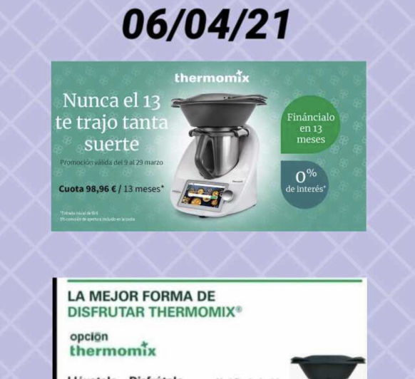 AHORRO DE CASI 300€ EN TU Thermomix® !!!!!