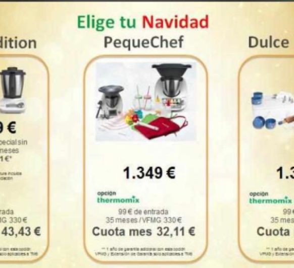 Thermomix® TM6: 4 OPCIONES ESTA NAVIDAD