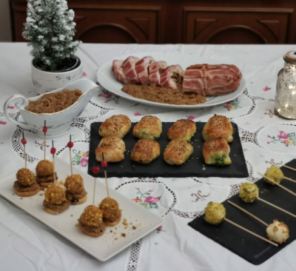 Menu y aperitivos