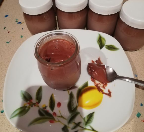 Yogur de chocolate